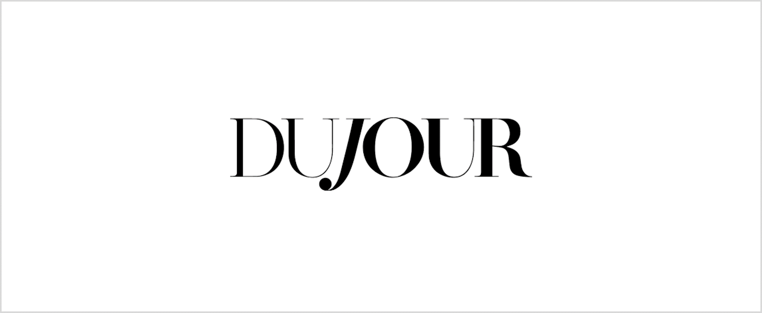 DuJour Magazine Hero